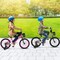 Children’s Bike with Training Wheels and Enclosed Chain Guard, Hand Brake Basket Reflectors